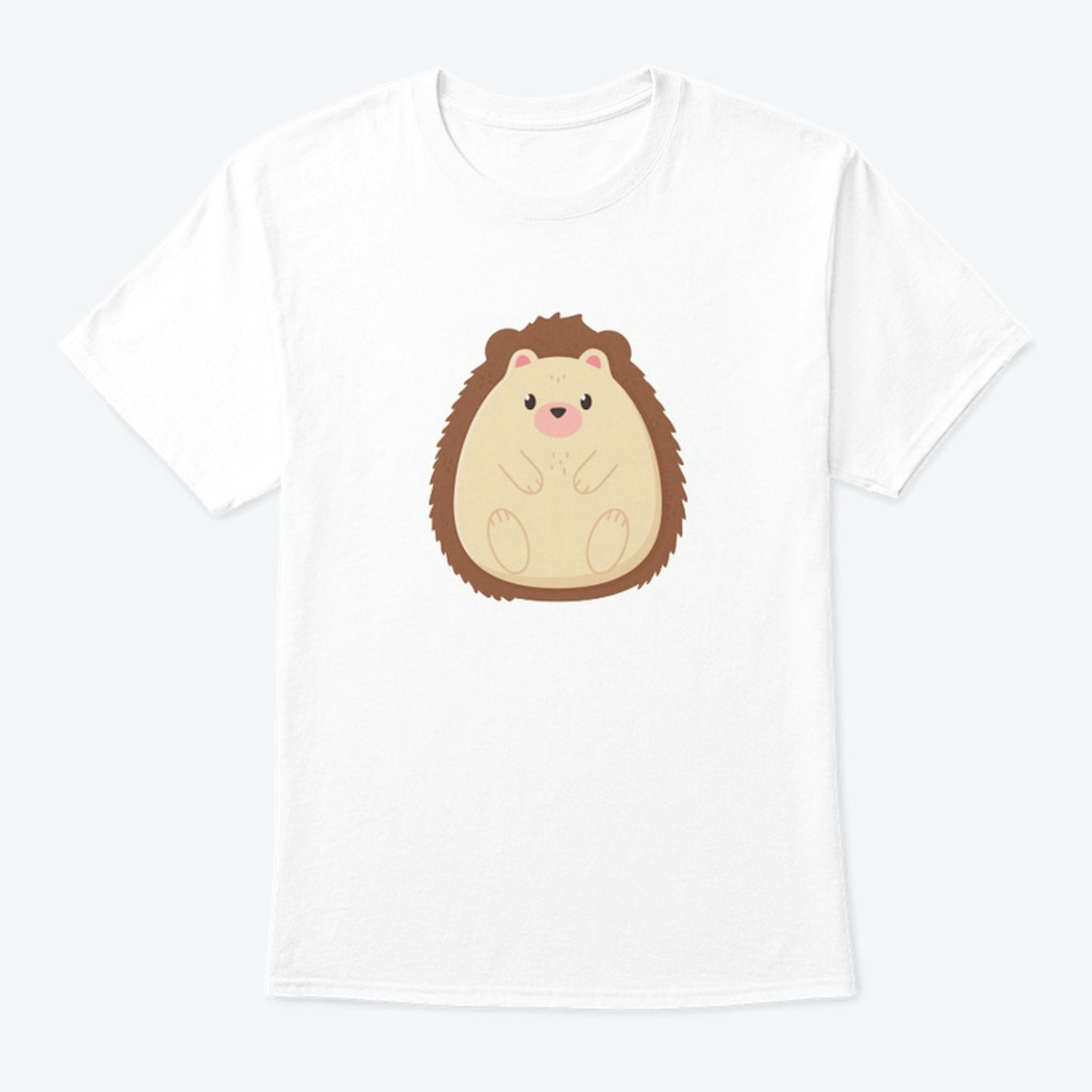 Cute Soft Belly Hedgehog Design