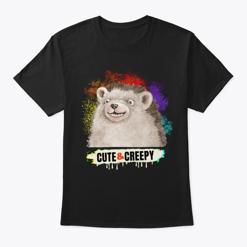 Cute and Creepy Hedgehog Halloween