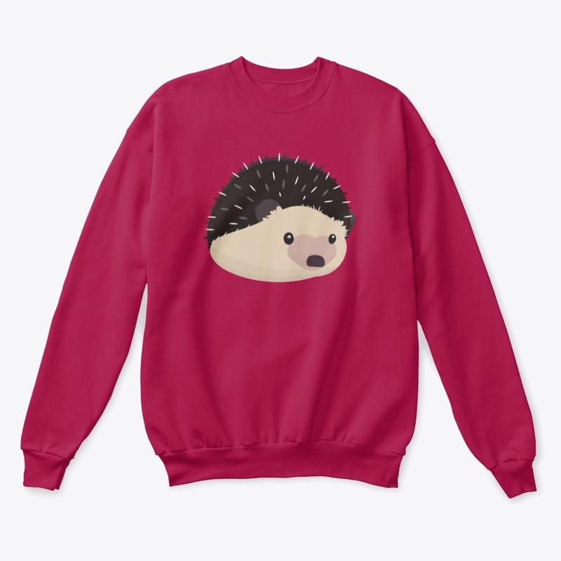 Hedgehog Digital Painted Design