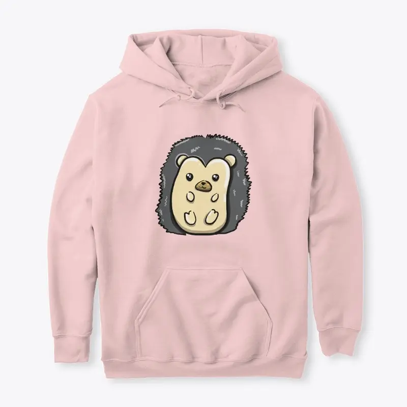 Adorable Cute Little Hedgehog Art Design